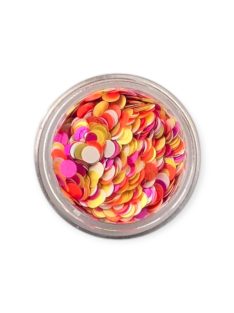 KiviArt Phoenix Mixed Chunky Csillám GSL067 - Tüzes Vörös Glitter Sminkhez