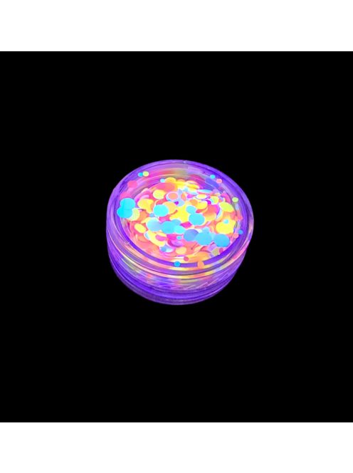 KiviArt Phoenix Mixed Chunky Csillám GSL067 - Tüzes Vörös Glitter Sminkhez