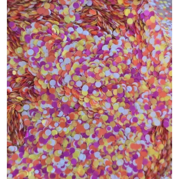KiviArt Phoenix Mixed Chunky Csillám GSL067 - Tüzes Vörös Glitter Sminkhez