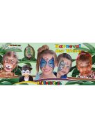 Eulenspiegel arcfesték - Állatok karneválja 12 színű paletta "Karneval der Tiere"