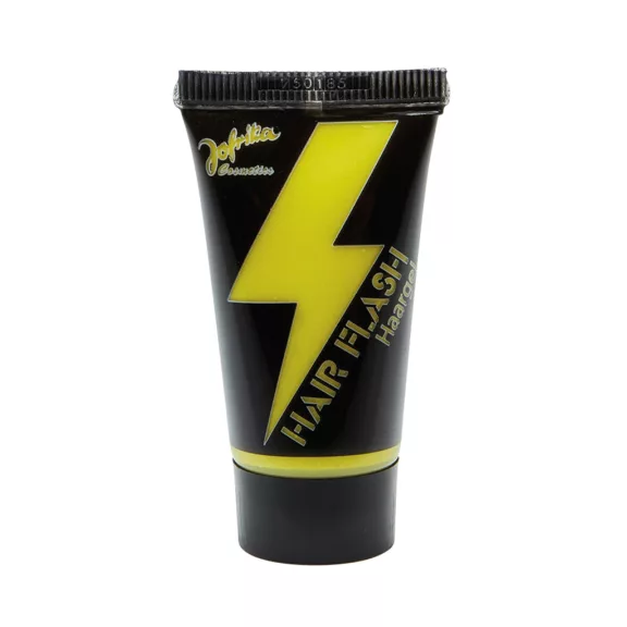 Jofrika Flash márkájú, színes hajzselé 30 ml-es tubusban, élénk 4 színben.