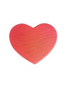 Papír ajándék doboz - szív alakú 11 cm