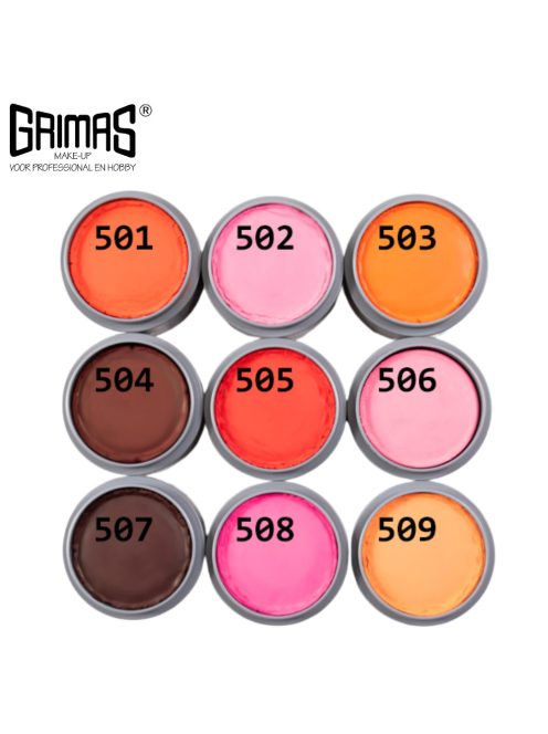 Grimas Orange Pure arcfesték 15 ml 509