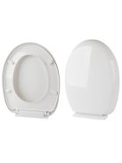 lágyan záródó wc ülőke univerzális fehér