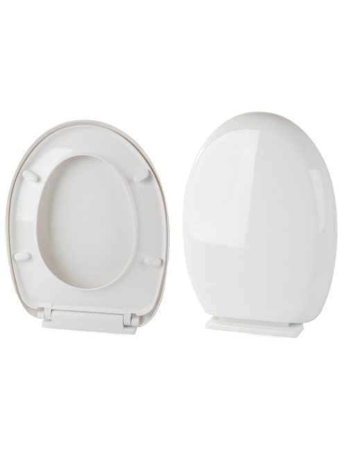 lágyan záródó wc ülőke univerzális fehér