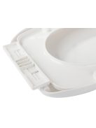 lágyan záródó wc ülőke univerzális fehér