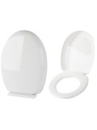 lágyan záródó wc ülőke univerzális fehér