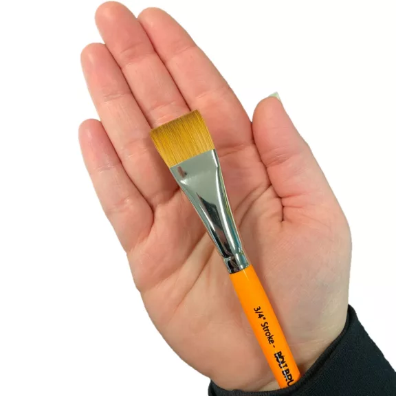 Bolt by Jest Paint arcfestőecset FIRM Stroke lapos 3/4"