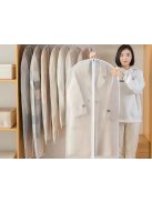 Ruha védő huzat 60x137 cm méretben, cipzárral és átlátszó ablakkal