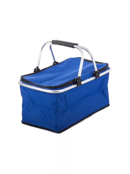 Összecsukható hőszigetelt piknikkosár alumínium kerettel piknikhez és bevásárláshoz