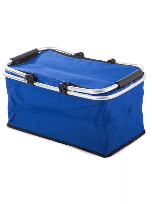 Összecsukható hőszigetelt piknikkosár alumínium kerettel piknikhez és bevásárláshoz