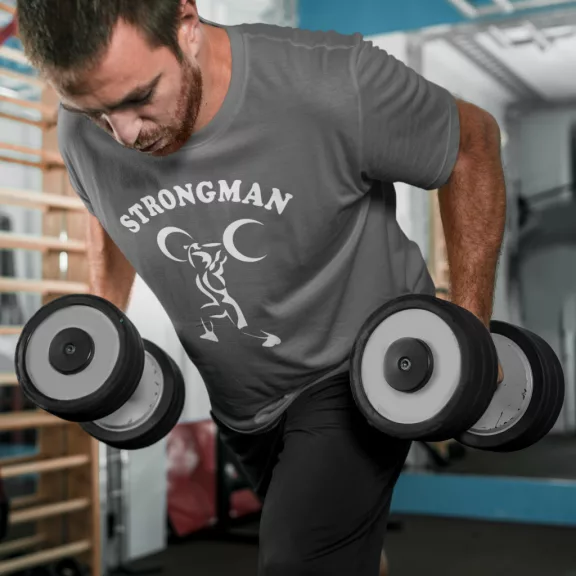 Strongman póló – Erőemelők és súlyemelők számára