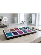 Glitter Cream 12 színű professzionális csillámkrém paletta készlet