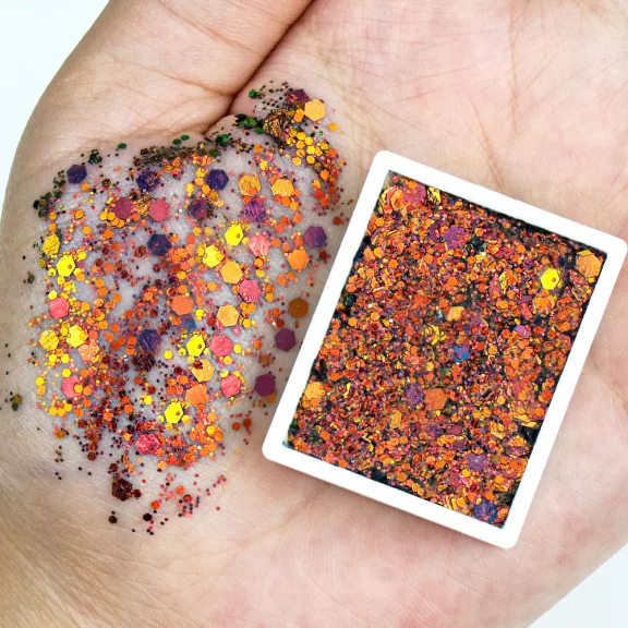 Glitter Cream 12 színű professzionális csillámkrém paletta készlet