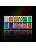 Glitter Cream 12 színű professzionális csillámkrém paletta készlet