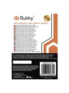 Öntapadós fehér tépőzár pöttyök 18mm, 500 darabos szett kreatív rögzítéshez.