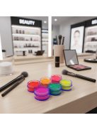 KiviArt UV/Neon Kozmetikai Csillámpor készlet - 6 db/cs