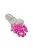 Színes Gyöngyök 0,7mm magenta színben 30db/cs