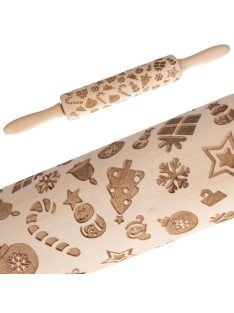 Karácsonyi Mintás Sodrófa Mézeskalácshoz és Süteményekhez