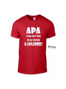 Póló - Apa csak egy van