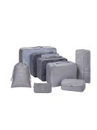 7 darabos bőröndszervező készlet ruhák és poggyász rendszerezéséhez utazáshoz