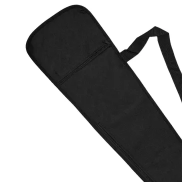 117 cm hosszú fekete légpuska tok vállpánttal