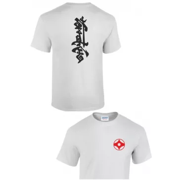 3XL póló karate fehér