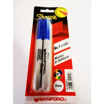 Sharpie Alkoholos filctoll kék 2 db-os