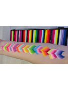PXP Professional Colours arcfesték paletta Princess Lines Lyudmyla Kotovával, 10 színű splitcake és rainbow cake arcfesték készlet.
