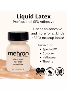 Mehron Liquid Latex - Light Flesh 30ml