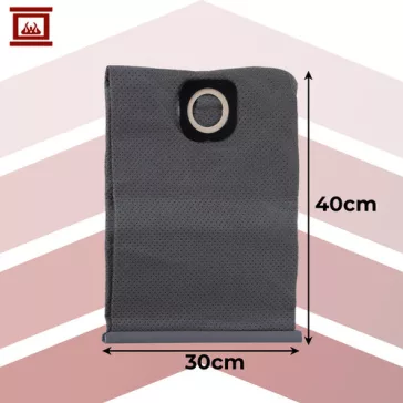 Mosható textil szűrőzsák, 99%-os porszűrés, motorvédelem és extra tartósság.