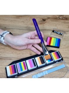 Art Factory lapos egyenes arcfestő ecset Flat 1"