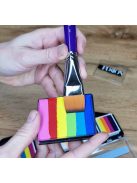 Art Factory lapos egyenes arcfestő ecset Flat 1"