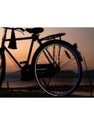 Fényvisszaverő szalag, öntapadós, 8 méter, kerékpárra, motorra, autóra, babakocsira, biztonsági matrica, láthatóság növelése, éjszakai közlekedés