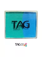 TAG csíkos arcfesték TEAL & LIGHT BLUE 50gr