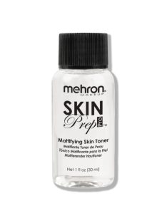 Mehron Skin Prep Pro 30 ml – Professzionális mattító és sminkfixáló alapozó a tartós sminkért