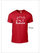 Póló - Karate mintával