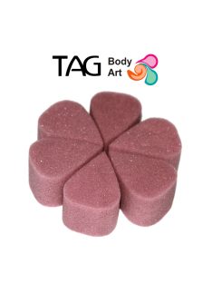 TAG arcfestő sziromszivacs 6db/cs pink