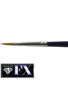 Diamond Fx Hegyes kerek arcfestő ecset 4-es