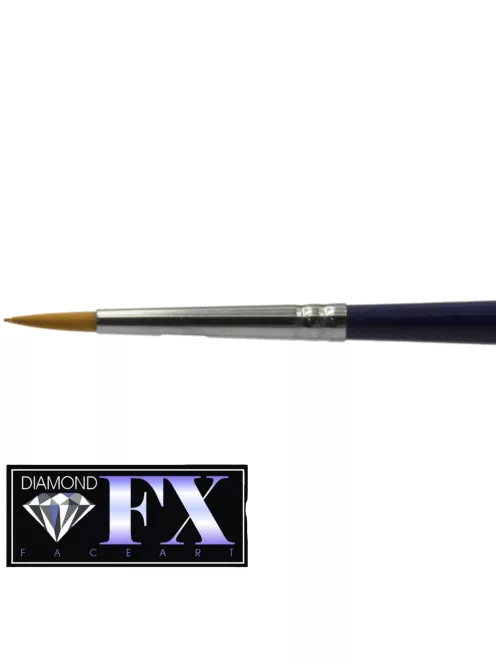 Diamond Fx Hegyes kerek arcfestő ecset 4-es
