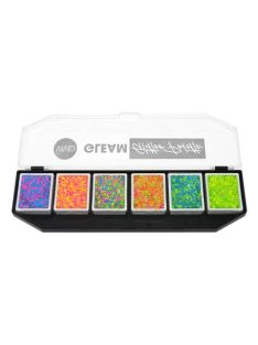   VIVID Glitter UV/Neon csillámkrém Galactic 6 színű paletta
