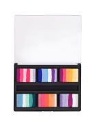 PXP Professional Colours arcfesték paletta Big Pastel Princess Lyudmyla Kotovával, 6 színű splitcake és rainbow cake arcfesték készlet.