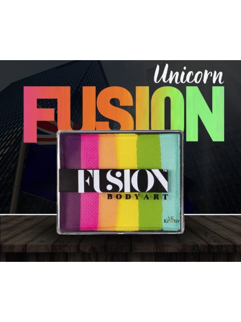 Fusion csíkos arcfesték Unicorn Party 50 gr