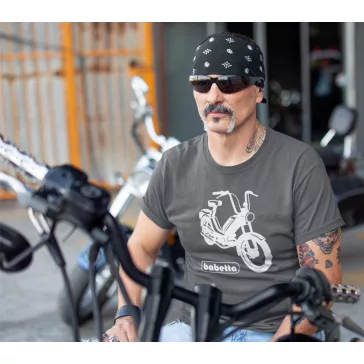 Veterán Jawa Babetta kismotor póló