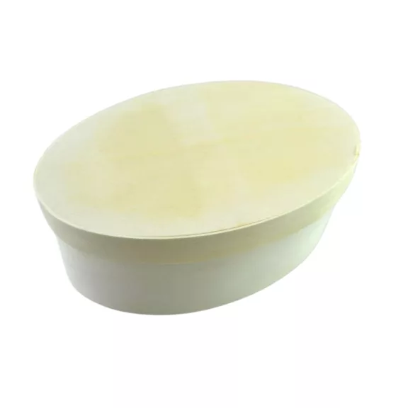 Fa háncs doboz ovál 13cm