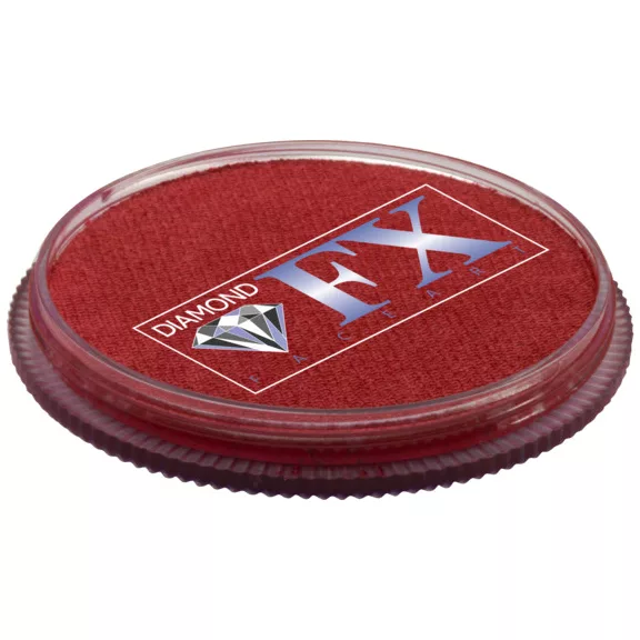 Diamond FX Metallic Red fémes piros arcfesték 30 grammos tégelyben