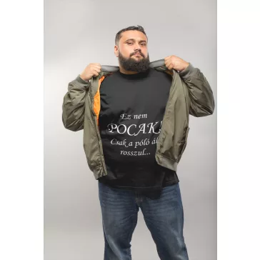 Vicces póló pocakos uraknak.
