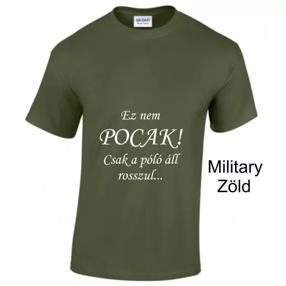 Vicces póló pocakos uraknak.