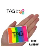 TAG csíkos arcfesték NEON RAIMBOW SPLIT 50gr