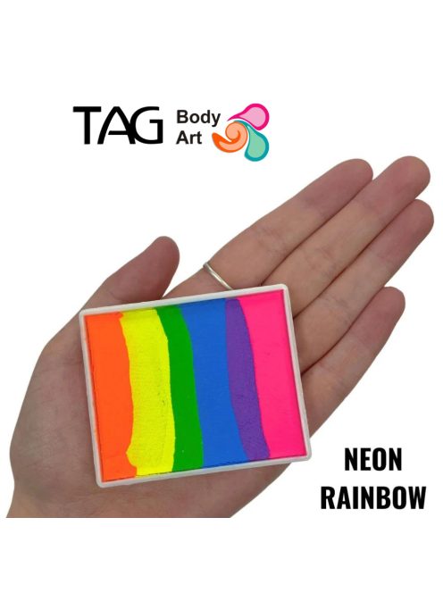 TAG csíkos arcfesték NEON RAIMBOW SPLIT 50gr